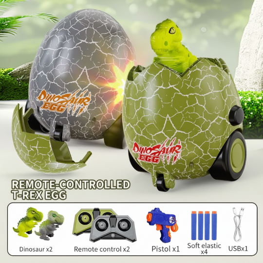 DinoDash RC dinosaurus ei overzicht - Milo & Moon