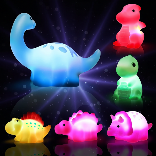 GlowSplash lichtgevend badspeelgoed set - Milo & Moon