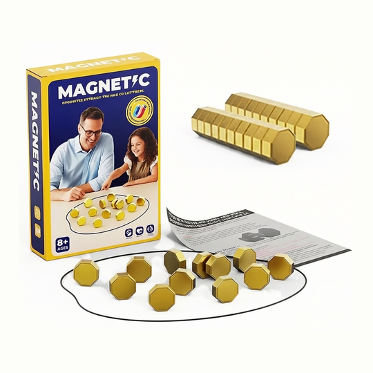 MagnetBattle – Strategisch Magnetisch Spel met Stenen