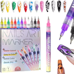 MagicMilo™ – Snel-drogende, Mess-Free Nagelkunst Pen Set voor Kinderen