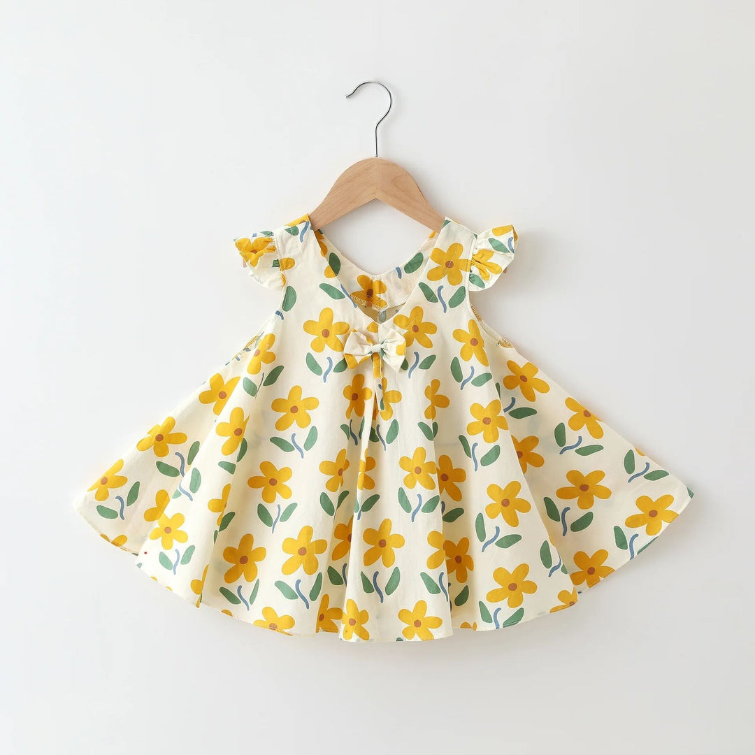 FloralTwirl – Luchtige Zomerjurk met Bloemenprint