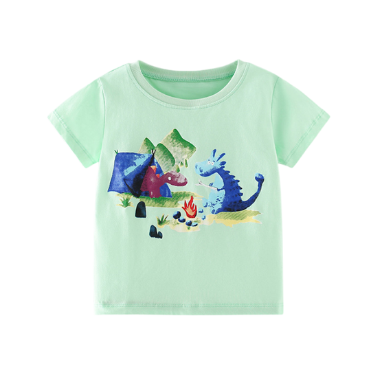 Adam – Dino Camping T-shirt