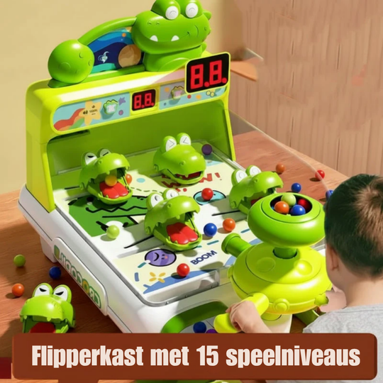 Snapzy – Krokodil Pinball Arcade Spel voor Kinderen