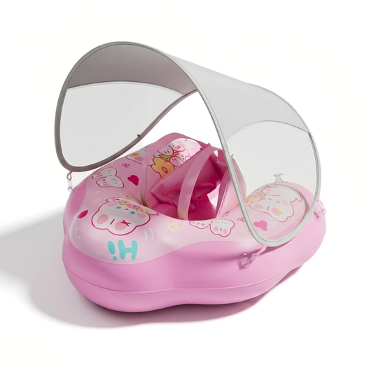 SunnyFloat – Baby Zwemband met Zonnedak