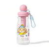 CuteFlow – Cartoon Drinkfles met Filter & Draaglus (750 ml)