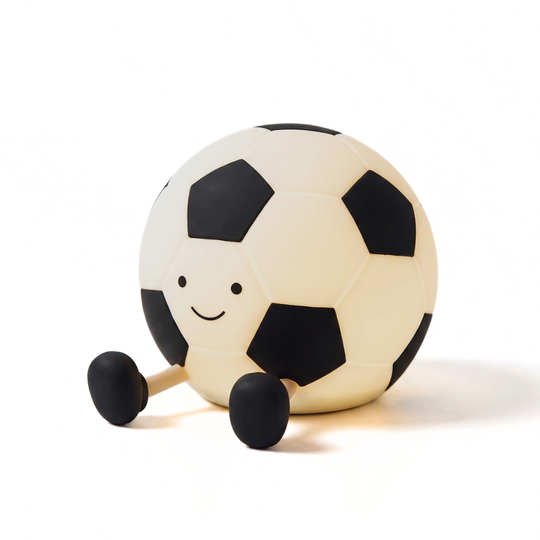 SoccerGlow – Siliconen Voetbal Nachtlamp met Touchbediening