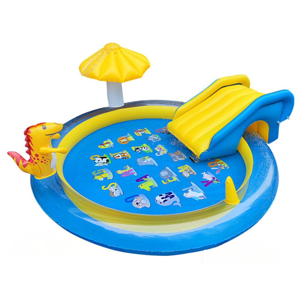 DinoSplash – Opblaasbaar Speelzwembad voor Kinderen