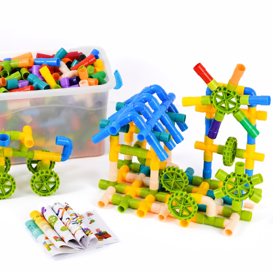 PipeBuilder – Creatieve Waterpijp Bouwset voor Kinderen