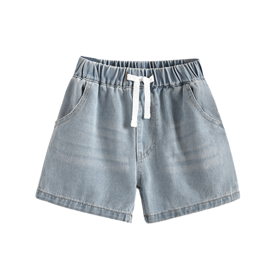 Pernilla – Denim Paperbag Broekjes