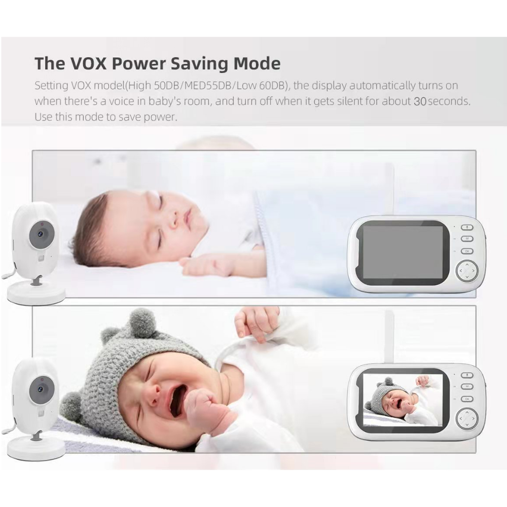 LullaView – Draadloze Babyfoon met Camera