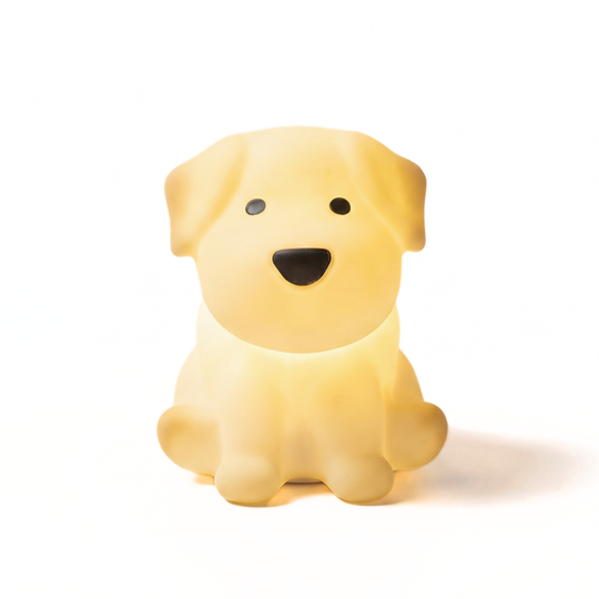 PuppyGlow – Siliconen Hond Nachtlamp met Touchbediening