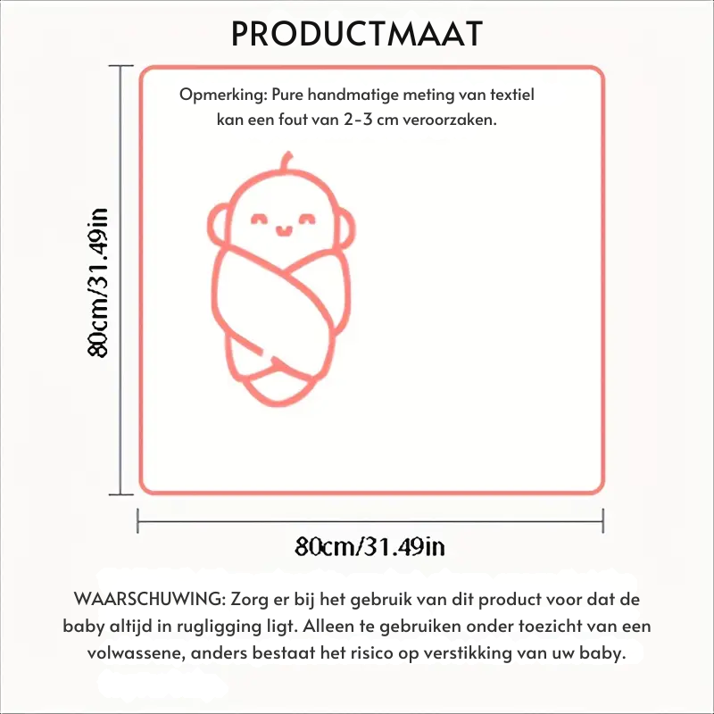 CuddleCape™ – 2-Pack Baby Badcape met Dierprint