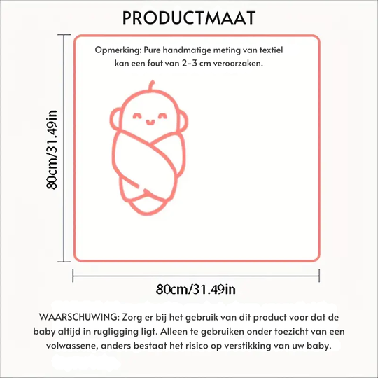 CuddleCape™ – 2-Pack Baby Badcape met Dierprint