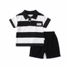 ClassicStride – Jongens Gestreepte Poloset met Short
