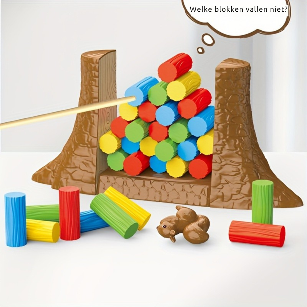 Eekie Tikkie™ – Interactief Eekhoorn Gezins voor Kinderen & Volwassenen | Gezelschapsspel 3 jaar+