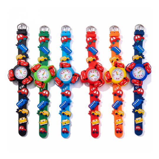 RaceTime – Racing Cars Draaihorloge voor Kinderen