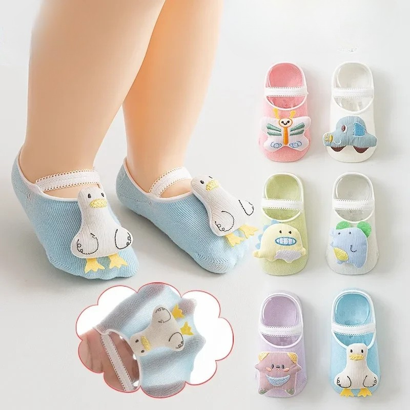 SureSteps™– Ademend Antislip Babysokken met Dieren ( 1+ 1 GRATIS )