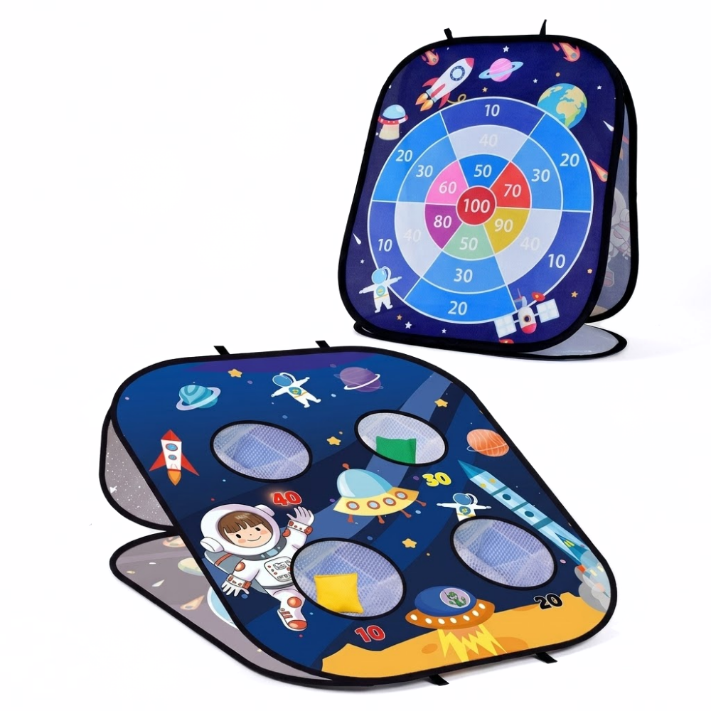 SpaceToss – 3-in-1 Werpspel voor Kinderen