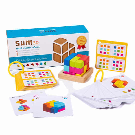 StackLogic – Houten 3D Puzzel