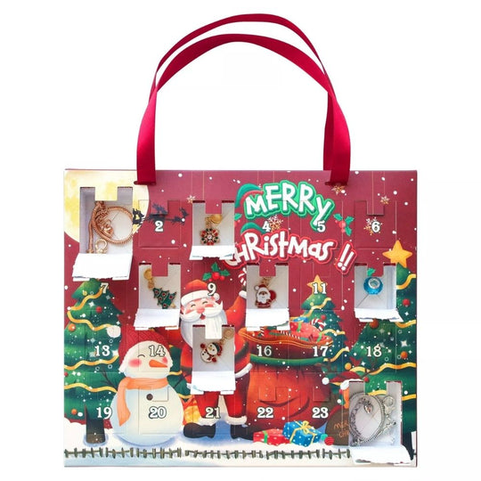 <font dir="auto" style="vertical-align: inherit;"><font dir="auto" style="vertical-align: inherit;">Bracelets de calendrier de l'Avent de Noël DIY transfrontaliers</font></font>