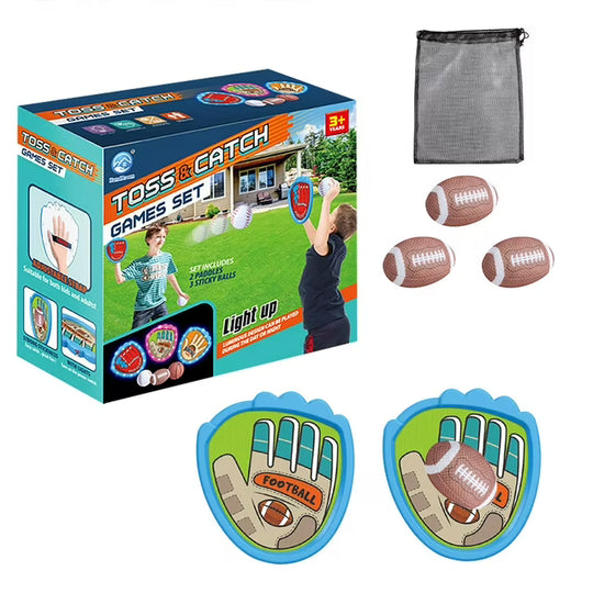 GlowCatch – Sticky Sportballen Set