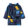 BadMaatje – Kinderbadjas met Capuchon en Speelse Prints