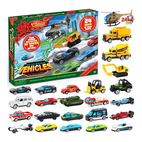 AutoCountdown – Adventskalender met Autofiguren