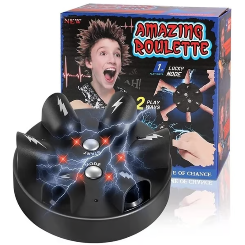 ShockSpin™ – Elektrisch Roulette Spel – Spannend Party & Familie Spel