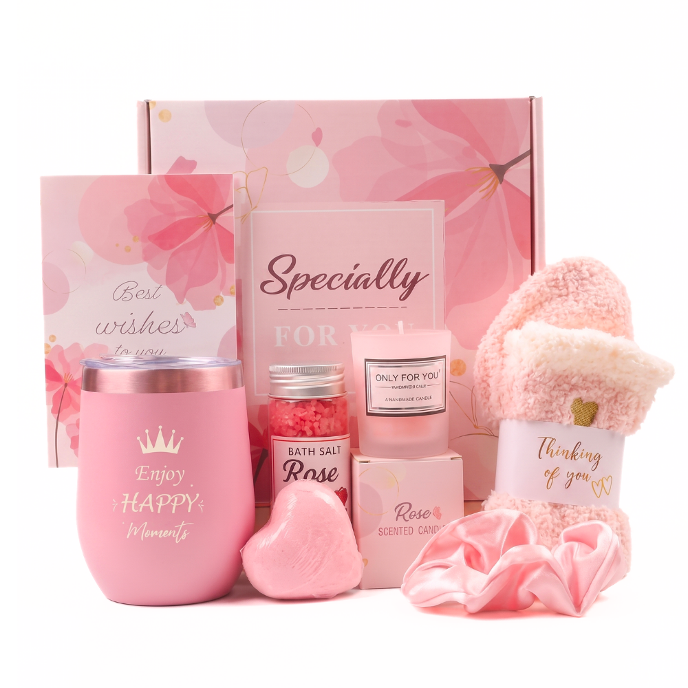 BlushBloom – Luxe Wellness Cadeauset voor Vrouwen