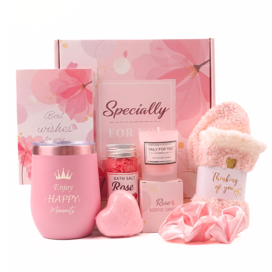 BlushBloom – Luxe Wellness Cadeauset voor Vrouwen