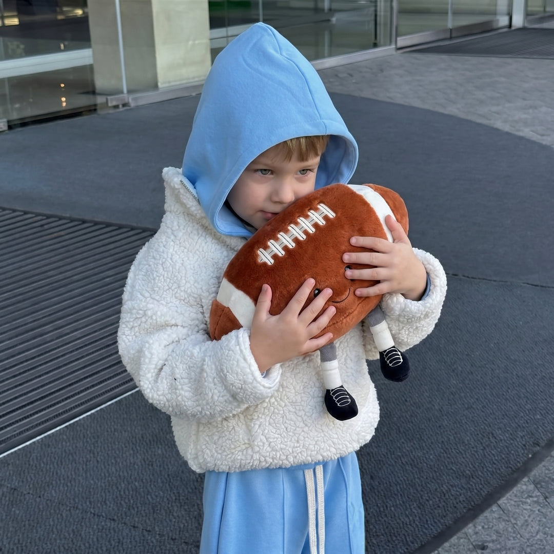 SportyCuddle – Tennis & Rugby Bal Knuffel