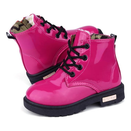 <font dir="auto" style="vertical-align: inherit;"><font dir="auto" style="vertical-align: inherit;">Bottes en coton nouveau style coréen 2019, chaussures d'hiver pour enfants, bébés et garçons</font></font>