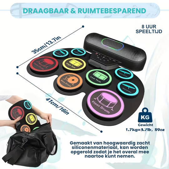 BeatMaster™ – Elektronische Drum Pad Muziekinstrument
