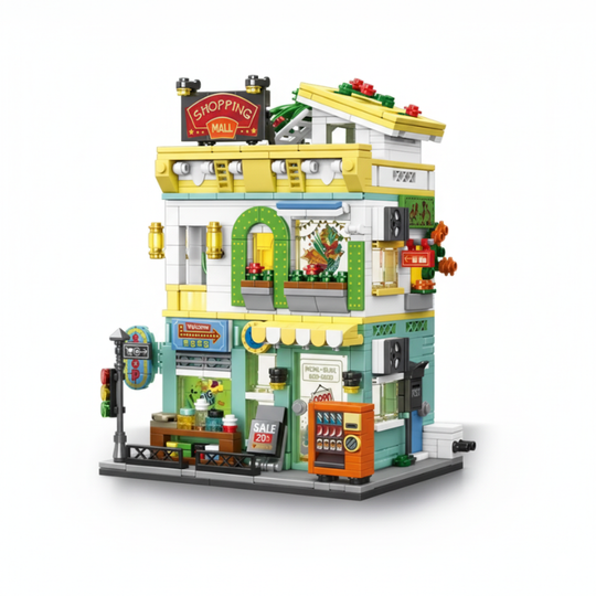 MallMaster™ – 1005-delige Realistische Winkelcentrum Bouwset