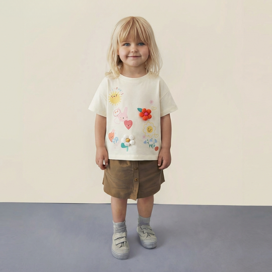 Liva – Gevoerde Karakter T-shirt