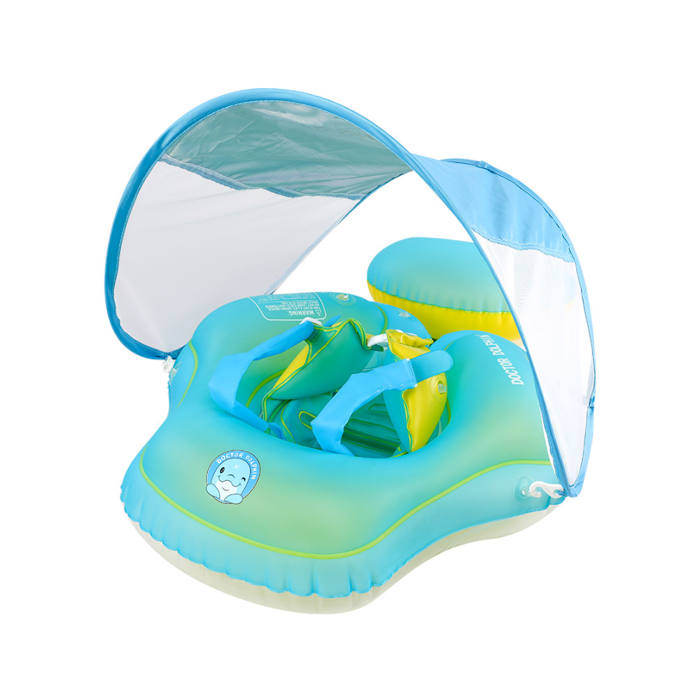 SunnyFloat – Baby Zwemband met Zonnedak