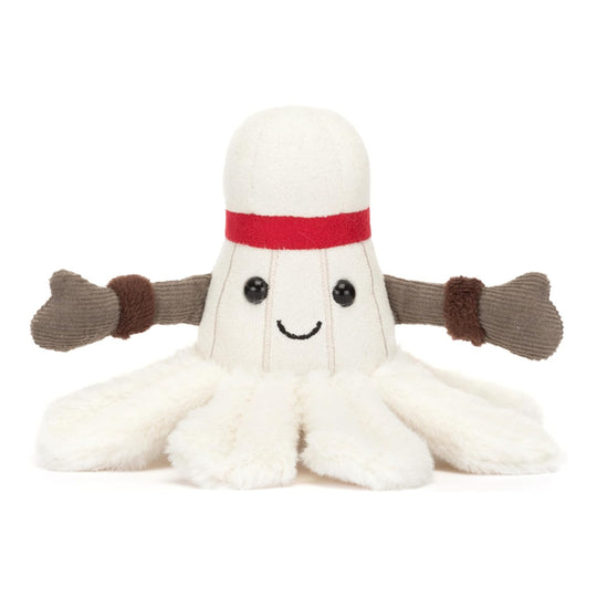 ShuttleBuddy – Badminton Shuttle Knuffel (12 cm)