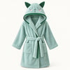CuddleCape – Zachte Kinderbadcape met Dierenprint