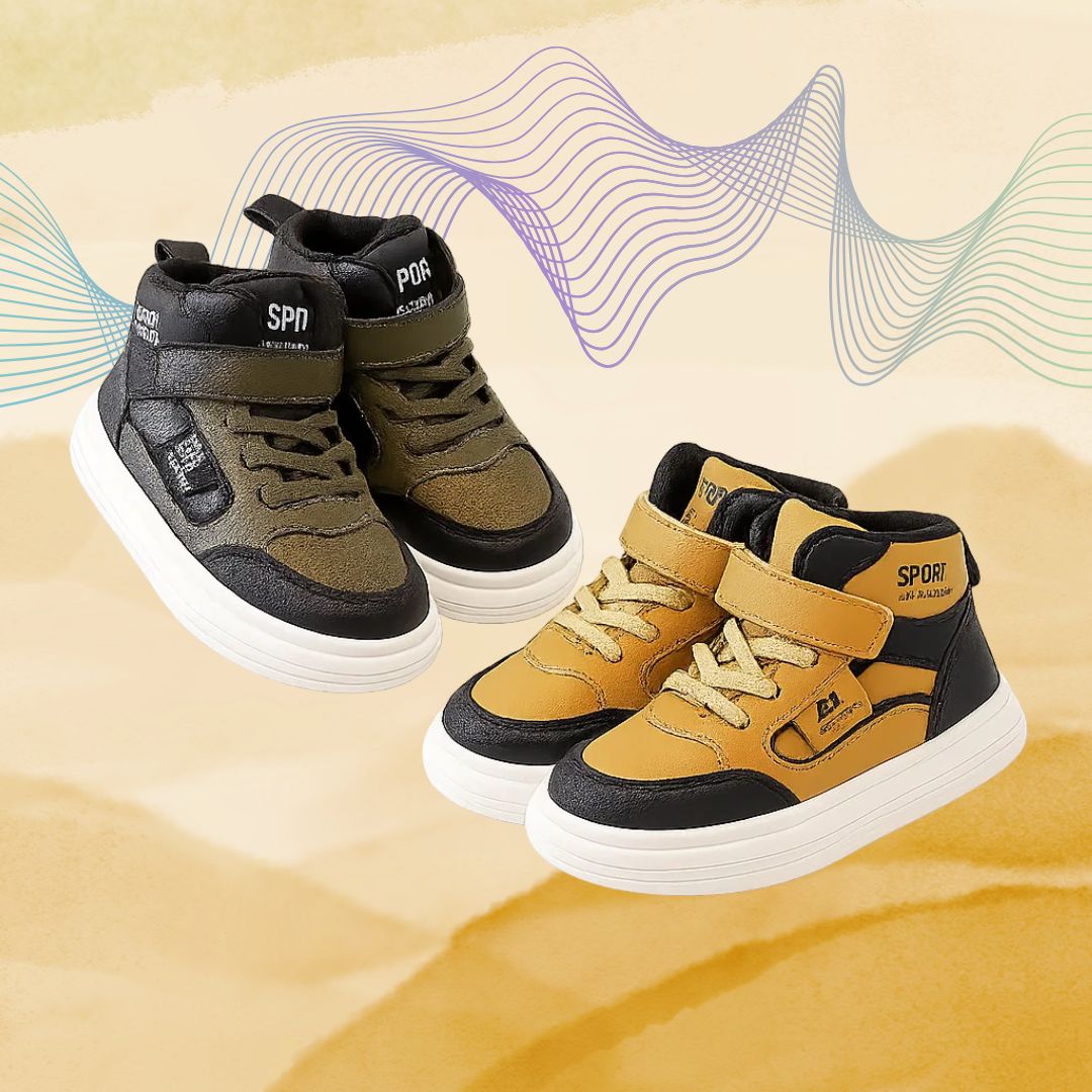 UrbanStep – Hoge Kinder Sneakers met Klittenband