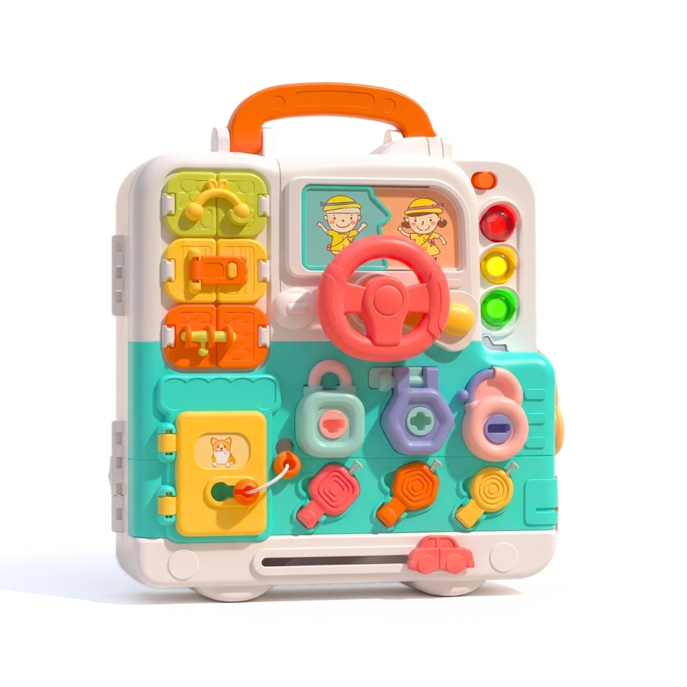<font dir="auto" style="vertical-align: inherit;"><font dir="auto" style="vertical-align: inherit;">Jouets éducatifs Montessori Busy Board pour bébés et tout-petits de 1 à 3 ans : Jouets éducatifs précoces pour la motricité fine</font></font>