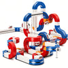 <font dir="auto" style="vertical-align: inherit;"><font dir="auto" style="vertical-align: inherit;">Jouet magnétique pour enfants, double voie électrique, assemblage de train cube magique, pour garçons, bricolage</font></font>