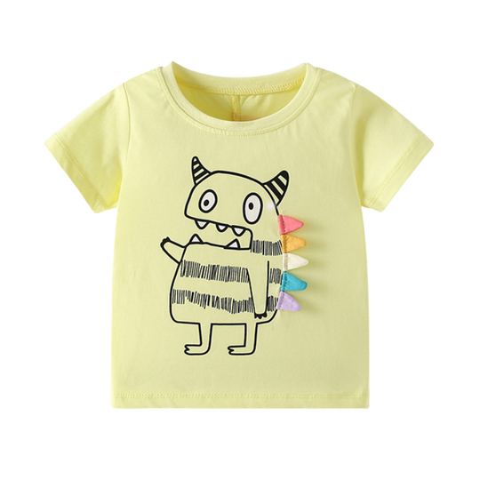 Isaac – Monster Print T-shirt