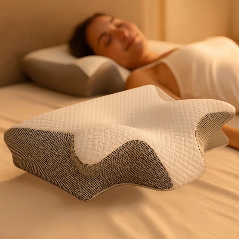 SleepMate™ – Ergonomisch Memory Foam Kussen Comfortabel
