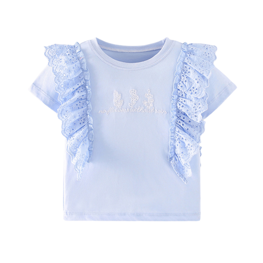 Viviana – Kant Ruffle T-shirt