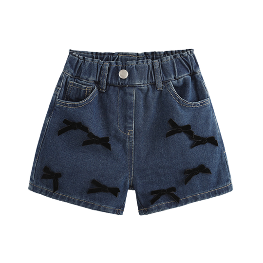 Kajsa – Strik Denim Broekjes