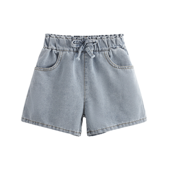Margareta – Denim Paperbag Broekjes