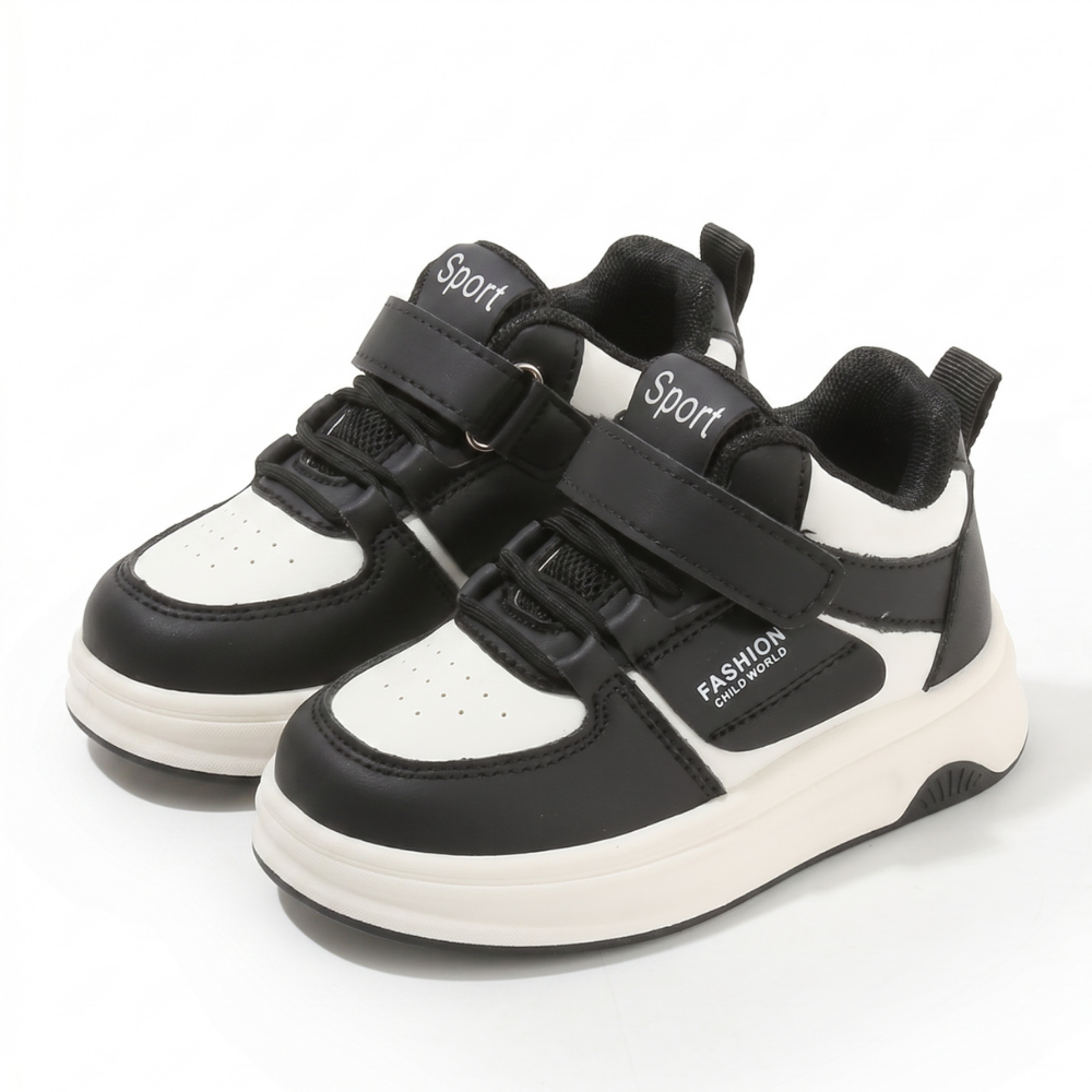 StepUp – Hoge Kinder Sneakers met Klittenband en Antislip Zool