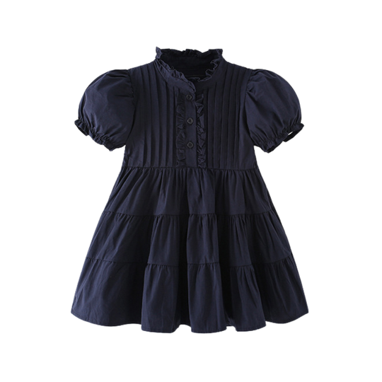 Ylva – Navy Prinsessen Jurk