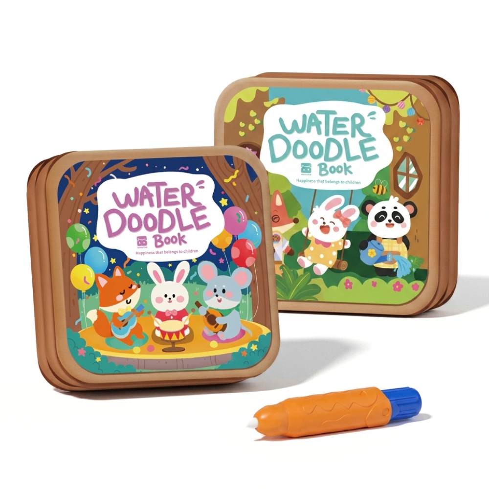 MagicDraw – Herbruikbaar Waterkleurboek voor Kinderen