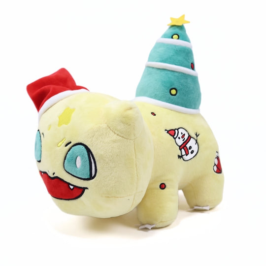 <font dir="auto" style="vertical-align: inherit;"><font dir="auto" style="vertical-align: inherit;">Nouvelle peluche de Noël transfrontalière bonhomme de neige, sapin de Noël, salamandre, coussin mignon, jouet en peluche, chapeau</font></font>